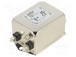 Filter: anti-interference; single-phase; 250VAC; Cx: 330nF; 1MΩ