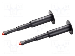 Crocodile clip; 5kV; 2pcs.