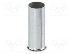 Tip: bootlace ferrule; non-insulated; copper; 95mm2; tinned; 40mm