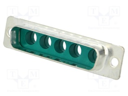 Special D-Sub; PIN: 5(5+0); plug; male; w/o special terminals