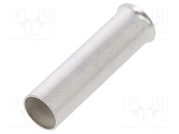 Tip: bootlace ferrule; non-insulated; 6mm2; 15mm; tinned; crimped