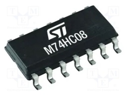 IC: digital; logic gate; AND; Ch: 4; IN: 2; SMD; TSSOP14; HC; 2÷6VDC