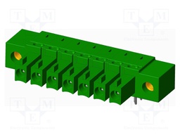 Connector: pluggable terminal block; socket; female; angled 90°