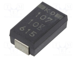 Capacitor: tantalum-polymer; 470uF; 4VDC; Case: D; 2917; ESR: 40mΩ