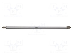 Interchangeable blade; Phillips; PH1,PH2; double-sided; 175mm