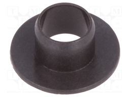 Bearing: sleeve bearing; with flange; Øout: 5mm; Øint: 4mm; L: 4mm