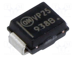 Diode: Zener; 3W; 36V; 10.4mA; SMD; reel,tape; SMB; single diode