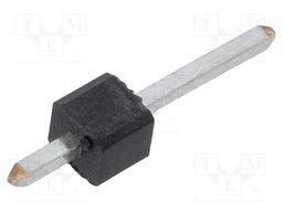 Connector: pin strips; pin header; PIN: 1; male; BERGSTIK II; FCI