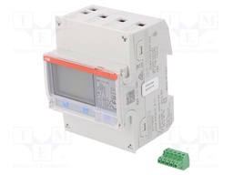 Meter; for DIN rail mounting; digital; Network: three-phase; 65A