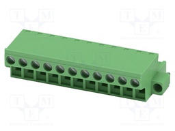PCB connector, nominal cross section: 2.5 mm?, color: green,