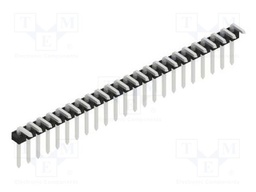 Connector: pin strips; pin header; male; PIN: 23; 2.54mm; THT; 1x23