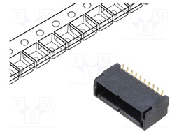 Connector: wire-board; KW30; vertical; SMT; PIN: 10; male; socket
