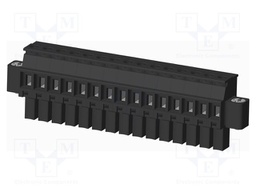 Connector: pluggable terminal block; plug; female; angled 90°