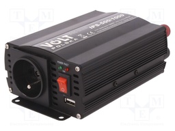 Converter: automotive dc/ac; 500W; Uout: 230VAC; Out: mains 230V