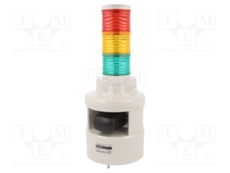 Signaller: signalling column; siren,continuous light; LED; IP54