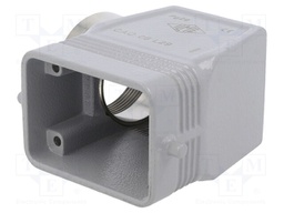 Enclosure: for HDC connectors; C-TYPE; size 44.27; high; PG29