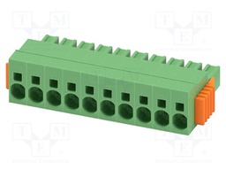 PCB connector, nominal cross section: 6 mm?, color: green, n
