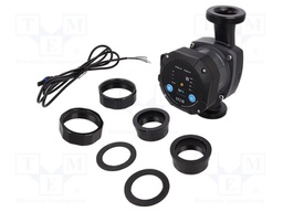 Type of pump: circulator; API; 230VAC; IP44; Temp: 0÷40°C; 95%; 50Hz