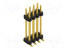 Connector: pin strips; pin header; male; PIN: 8; 2mm; SMT; 2x4; 100V