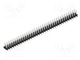Connector: pin strips; pin header; male; PIN: 72; 2.54mm; SMT; 2x36