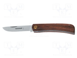 Knife; universal; 210mm; folding
