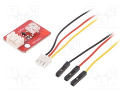 Module: LED; 2÷2.5VDC; Dim: 31x21mm; Application: ARDUINO; ØLED: 5mm