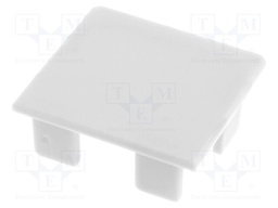 Cap for LED profiles; Application: LIPOD