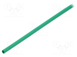 Heat shrink sleeve; thin walled,glued; 3: 1; 6mm; L: 1000mm