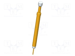Needle-like test probe; Operational spring compression: 4.2mm