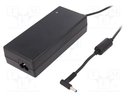 Power supply: switched-mode; 19.5VDC; 6.15A; 120W; Case: desktop