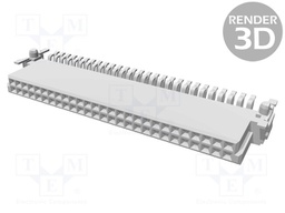 Connector: PCB to PCB; female; PIN: 54; 1.27mm; Series: har-flex