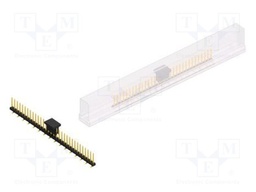 Connector: pin strips; pin header; male; PIN: 32; 2mm; SMT; 1x32