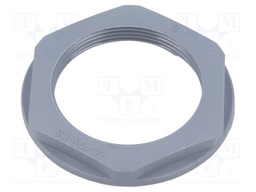 Nut; M40; polyamide 6; 50mm; black; -40÷100°C; Thread: metric