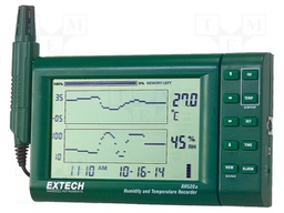 Data logger; temperature,humidity; ±1°C; ±3%; -28÷60°C; 357g