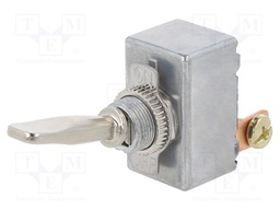 Switch: toggle; Pos: 2; SPST; OFF-ON; 50A/12VDC; Leads: screw; 50mΩ