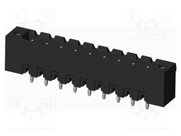Connector: pluggable terminal block; socket; male; on PCBs