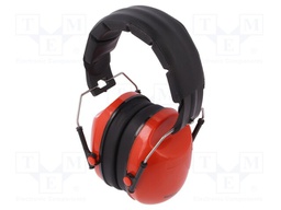 Ear defenders; Attenuation level: 26dB; Side: red