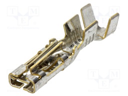 Contact; female; 14AWG; SABRE; tinned; crimped; cut from reel; 18A