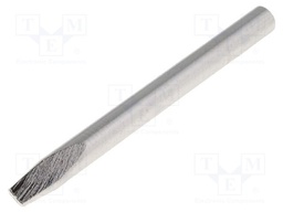 Tip; chisel; 2mm; nickel plated tip