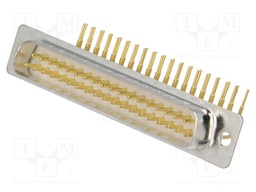 D-Sub; PIN: 37; socket; male; without cover,9,4mm standard; THT