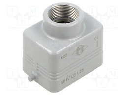 Enclosure: for HDC connectors; C-TYPE; size 44.27; Gland holes: 1