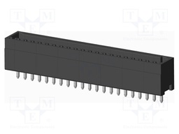 Connector: pluggable terminal block; socket; male; on PCBs