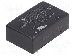 Converter: DC/DC; 6W; Uin: 9÷36V; 3.3VDC; Iout: 1.5A; DIP24; 14g