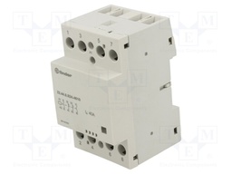 Contactor: 4-pole installation; 40A; 24VAC; 24VDC; NC x2 + NO x2