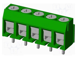 Connector: PCB terminal block; terminal; Plating: tinned; on PCBs
