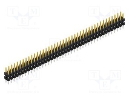 Connector: pin strips; pin header; male; PIN: 82; 2mm; THT; 2x41