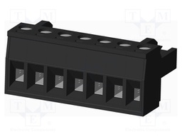 Connector: pluggable terminal block; plug; female; straight; 300V