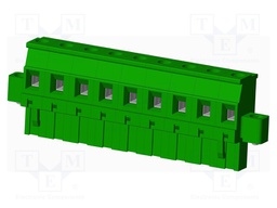 Connector: pluggable terminal block; plug; female; angled 90°