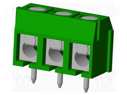 Connector: PCB terminal block; terminal; Plating: tinned; on PCBs