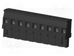 Connector: pluggable terminal block; plug; female; angled 90°